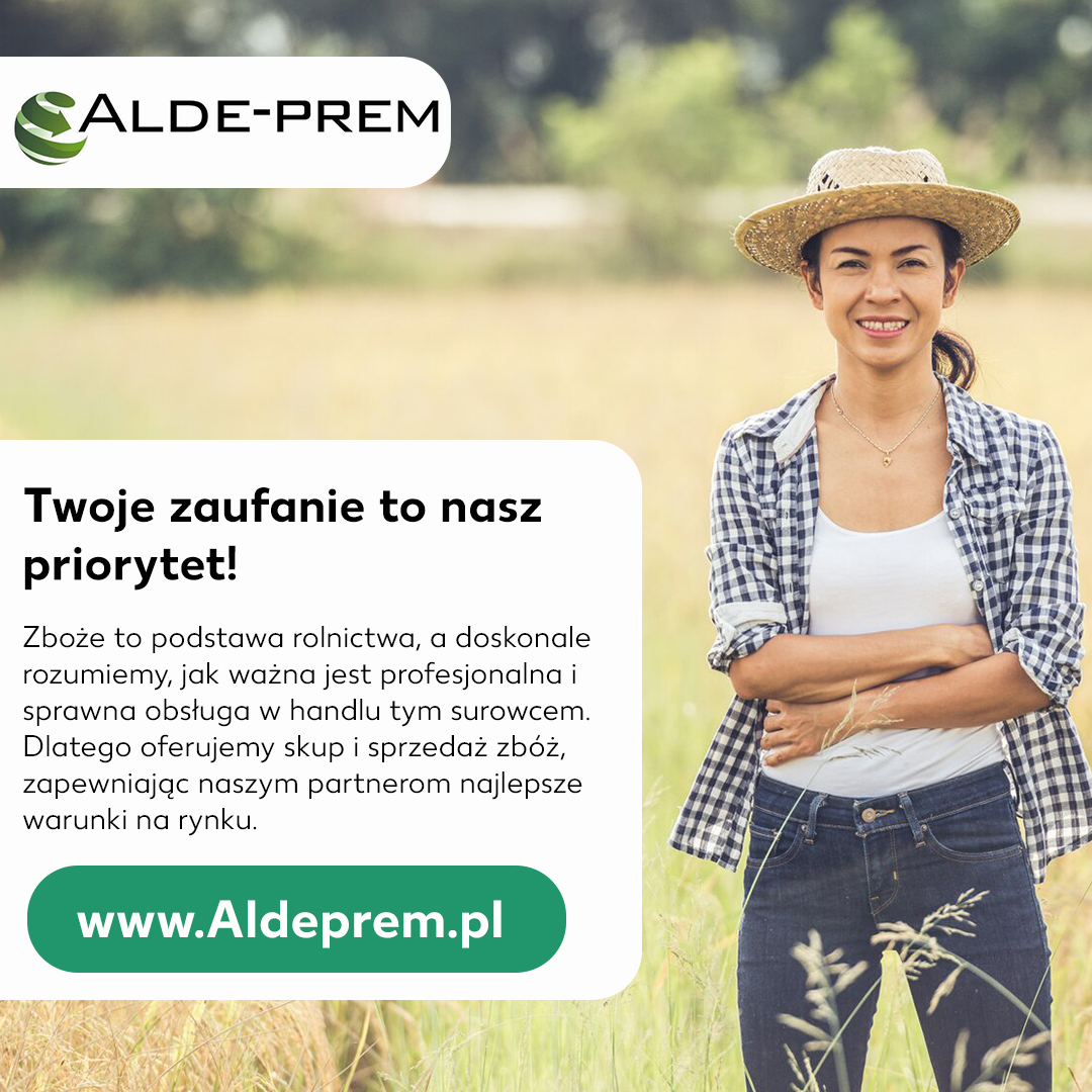 Grain purchase and sales with Aldeprem – certainty and quality at every stage!